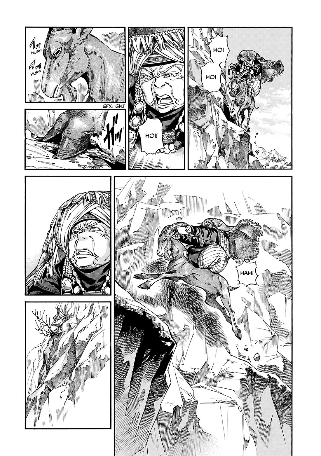 Otoyomegatari Chapter 27.5 page 5 - Chapter 27.5: Extra chapter: Queen of the Mountains