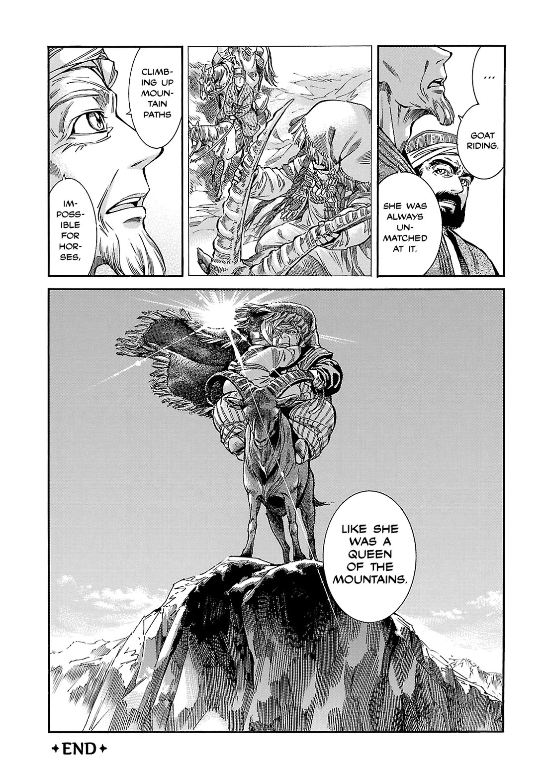 Otoyomegatari Chapter 27.5 page 8 - Chapter 27.5: Extra chapter: Queen of the Mountains