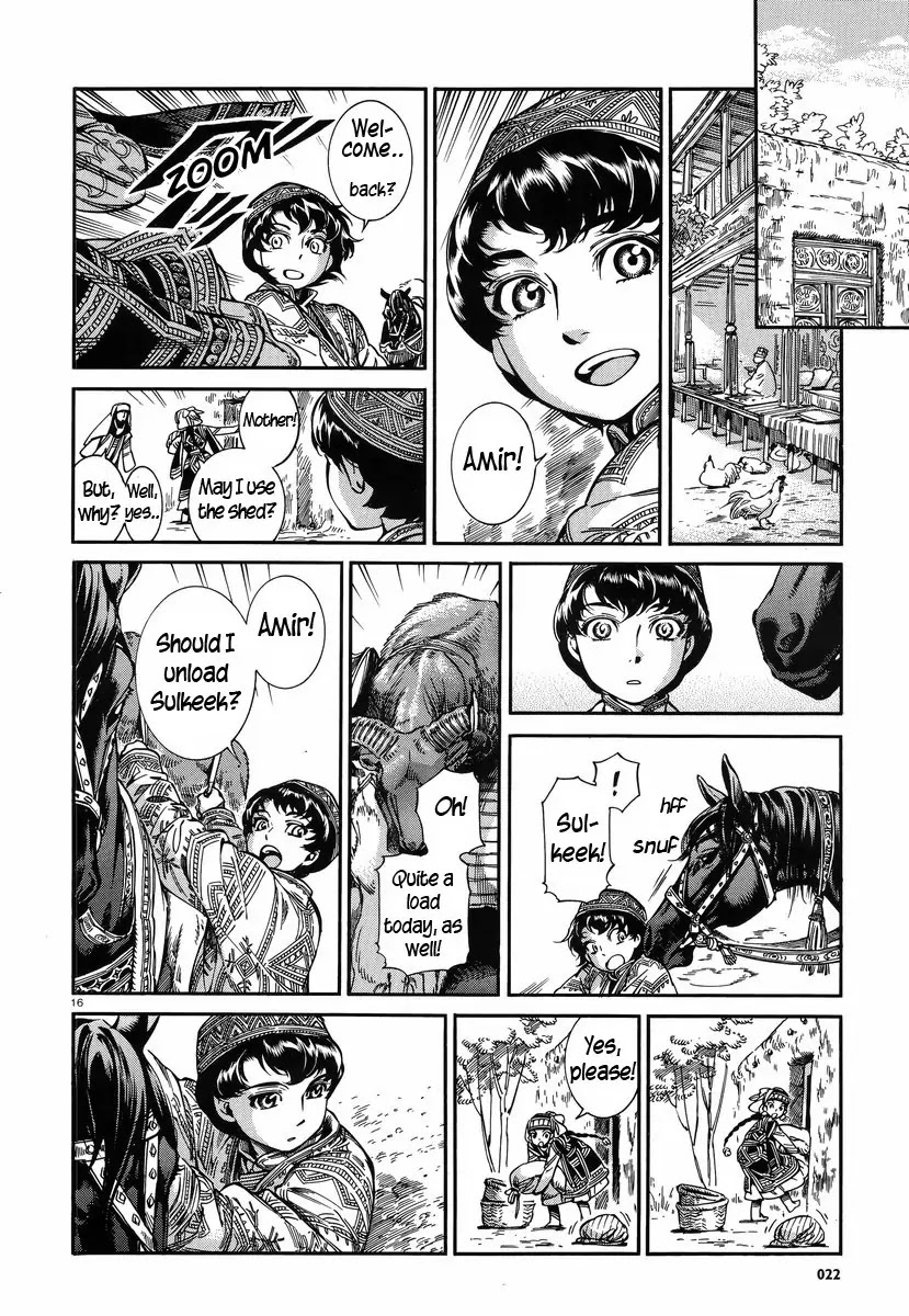 Otoyomegatari Chapter 27 page 15 - Chapter 27 : The Winged Hawk