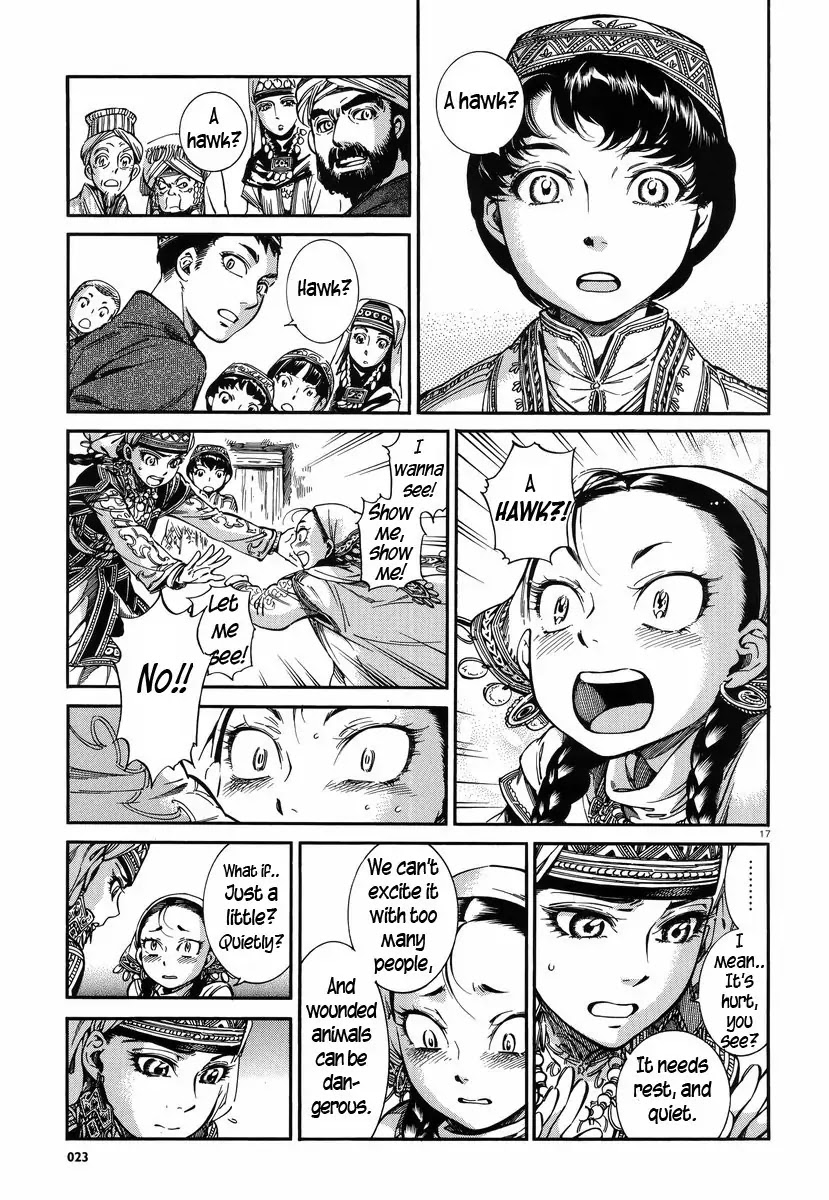 Otoyomegatari Chapter 27 page 16 - Chapter 27 : The Winged Hawk