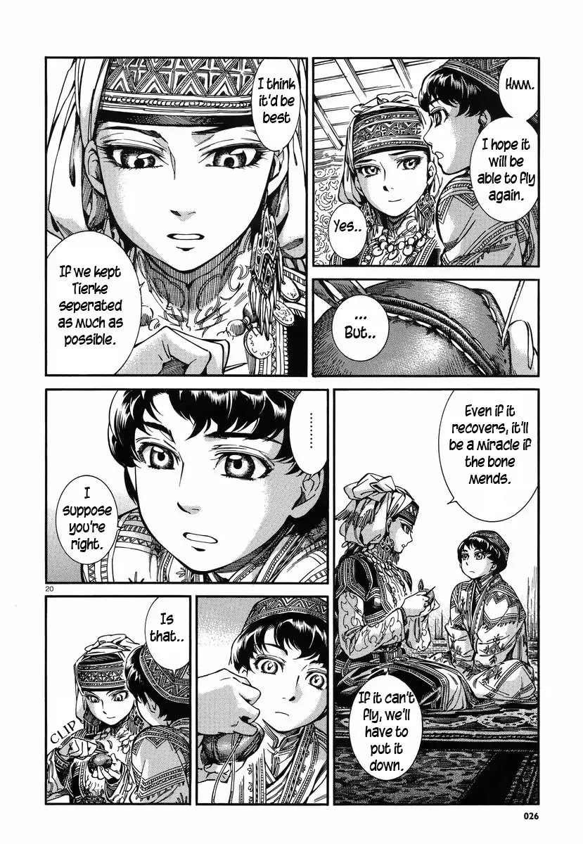Otoyomegatari Chapter 27 page 19 - Chapter 27 : The Winged Hawk