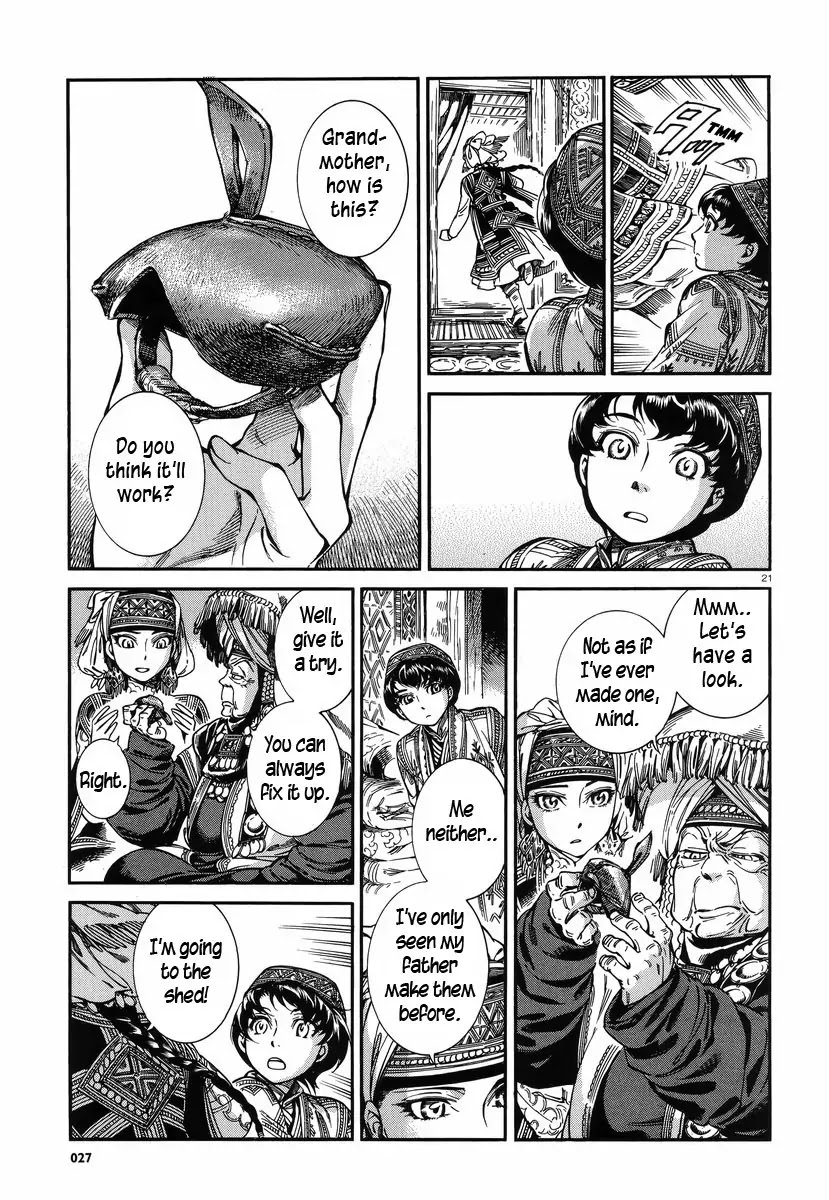 Otoyomegatari Chapter 27 page 20 - Chapter 27 : The Winged Hawk
