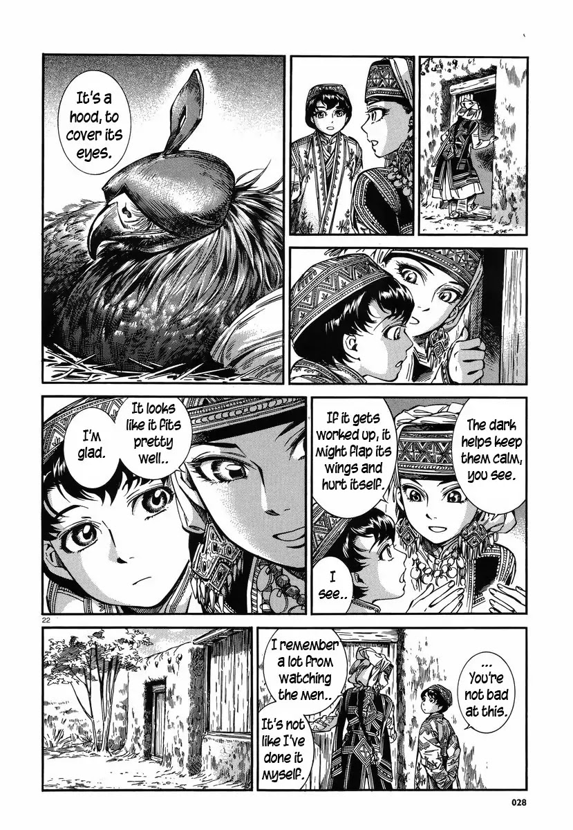 Otoyomegatari Chapter 27 page 21 - Chapter 27 : The Winged Hawk