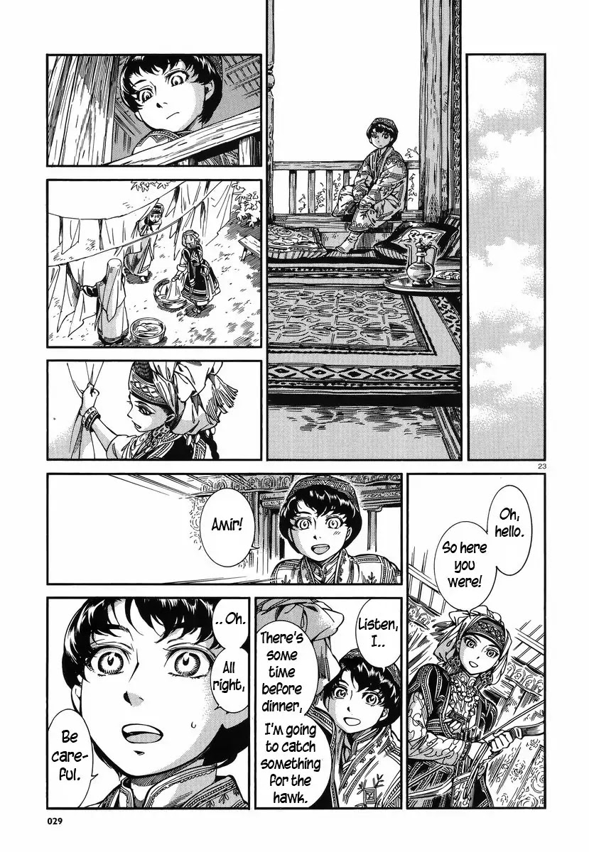 Otoyomegatari Chapter 27 page 22 - Chapter 27 : The Winged Hawk
