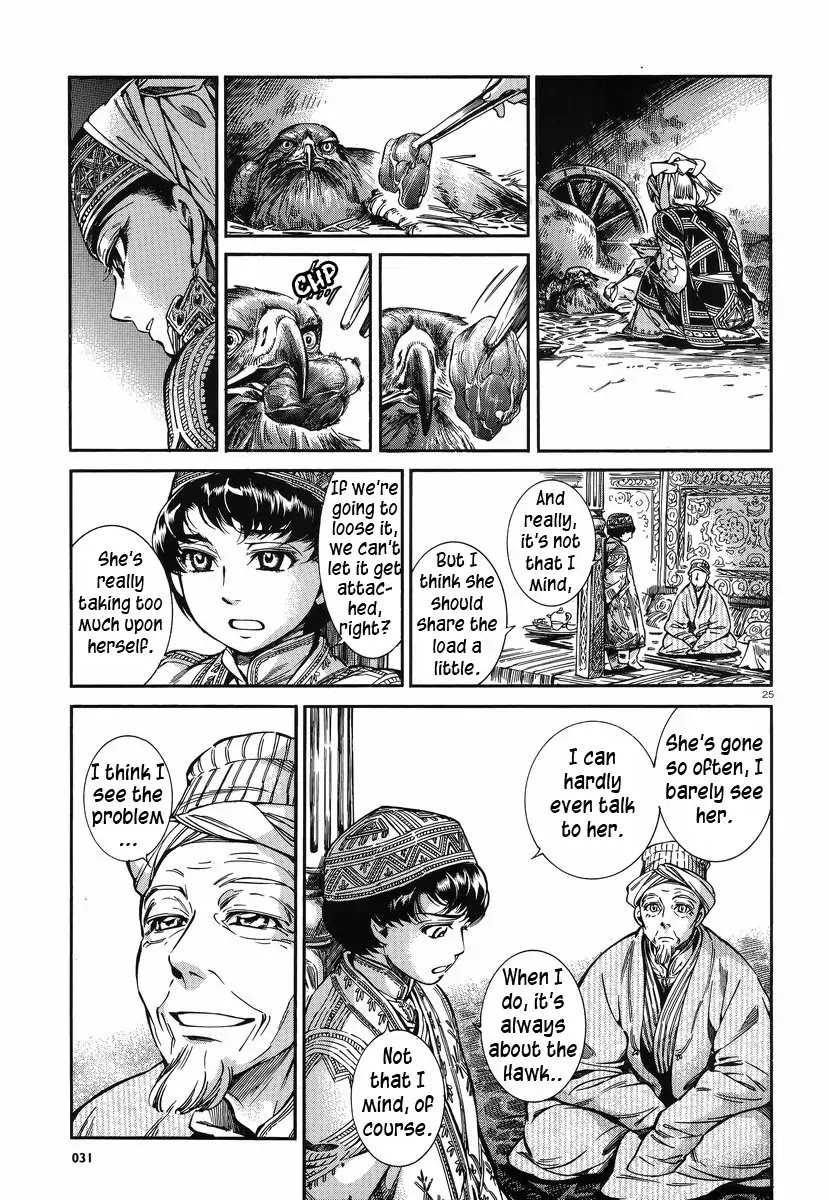 Otoyomegatari Chapter 27 page 24 - Chapter 27 : The Winged Hawk