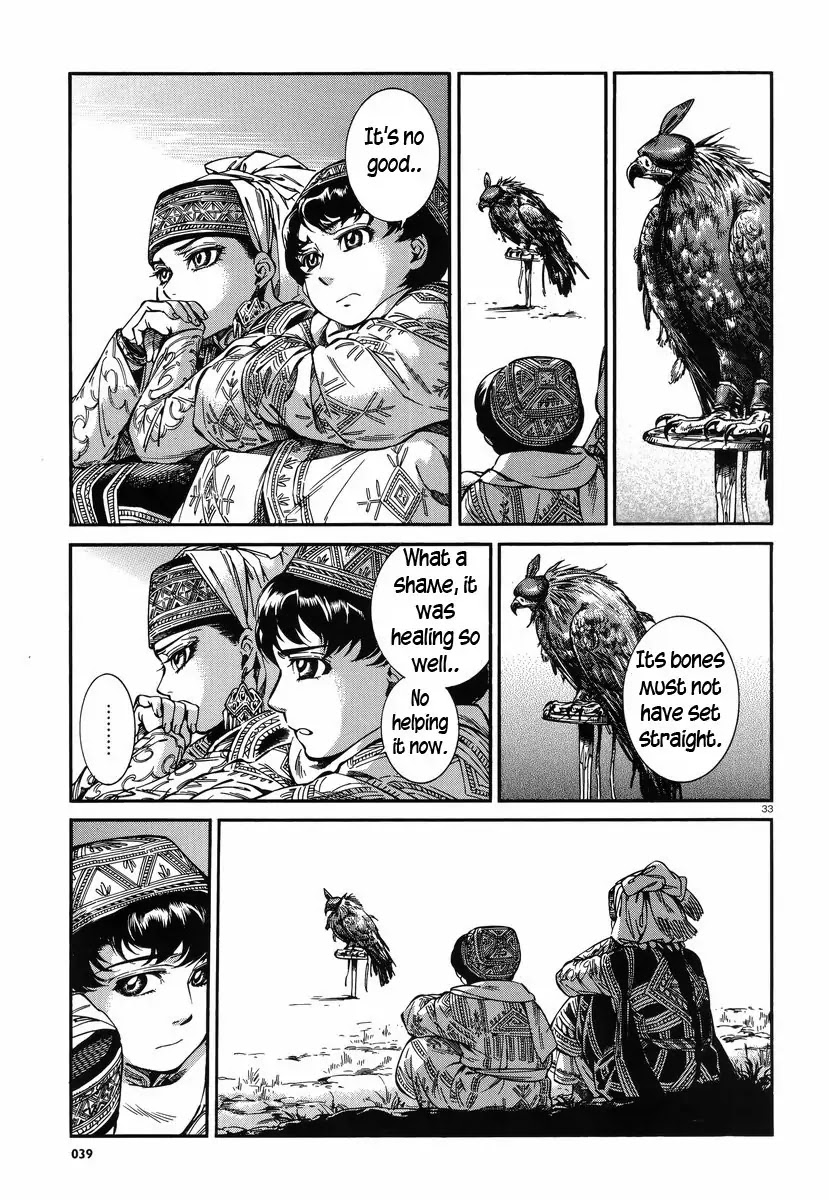 Otoyomegatari Chapter 27 page 32 - Chapter 27 : The Winged Hawk