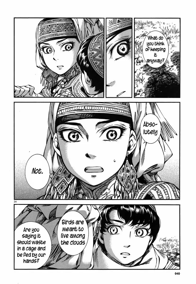Otoyomegatari Chapter 27 page 33 - Chapter 27 : The Winged Hawk