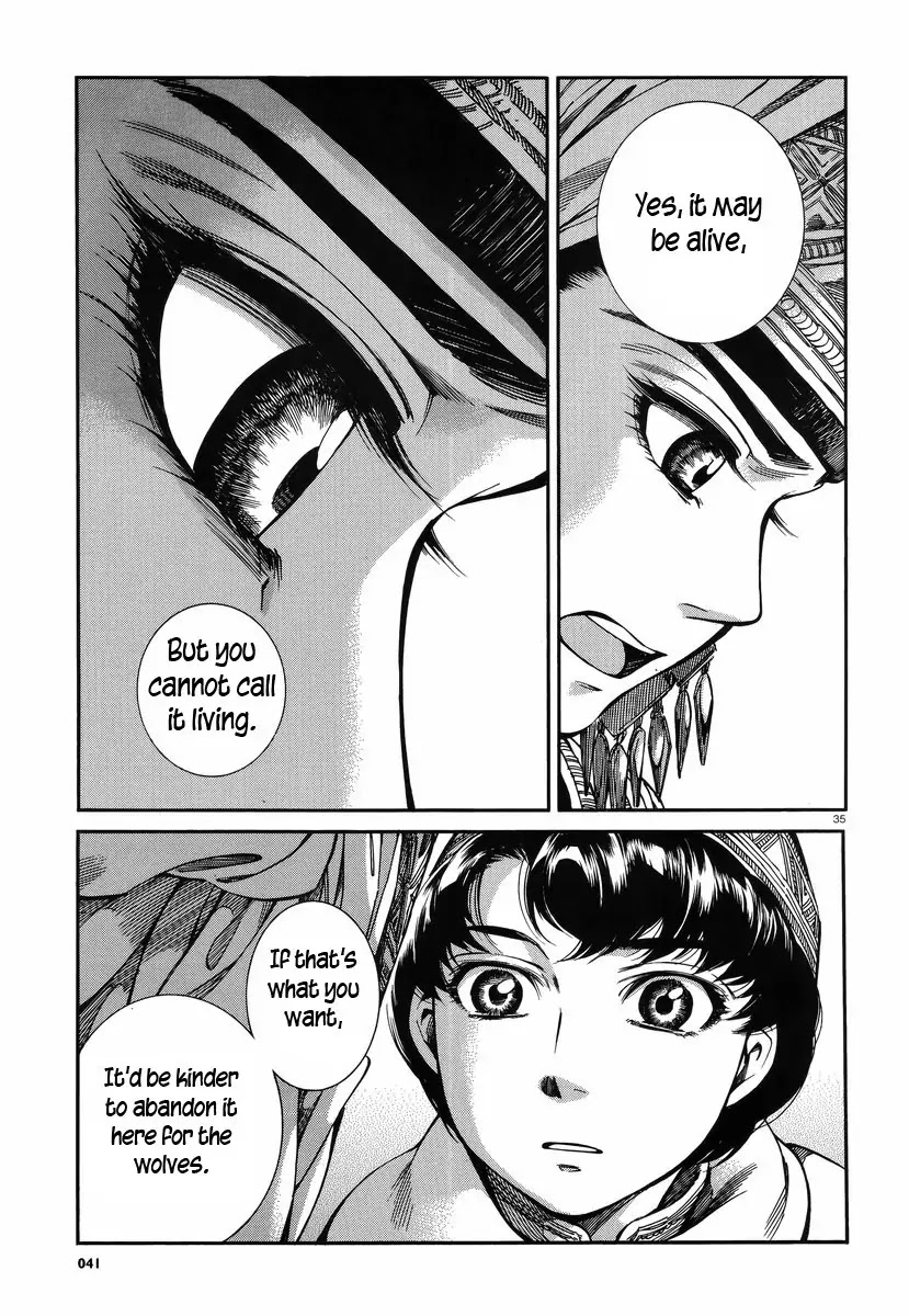 Otoyomegatari Chapter 27 page 34 - Chapter 27 : The Winged Hawk