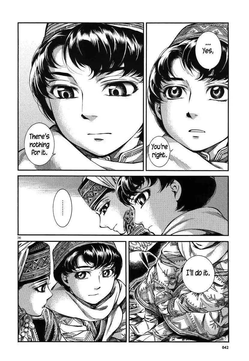 Otoyomegatari Chapter 27 page 35 - Chapter 27 : The Winged Hawk