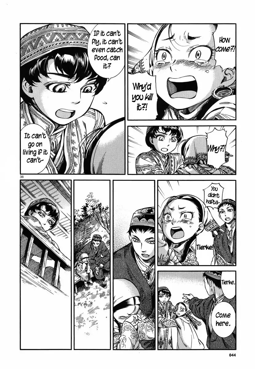 Otoyomegatari Chapter 27 page 37 - Chapter 27 : The Winged Hawk