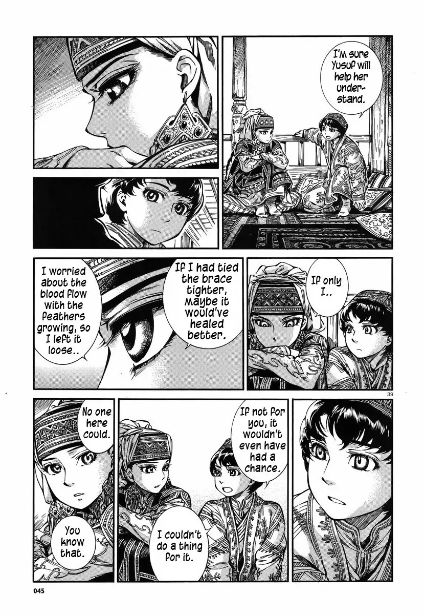 Otoyomegatari Chapter 27 page 38 - Chapter 27 : The Winged Hawk