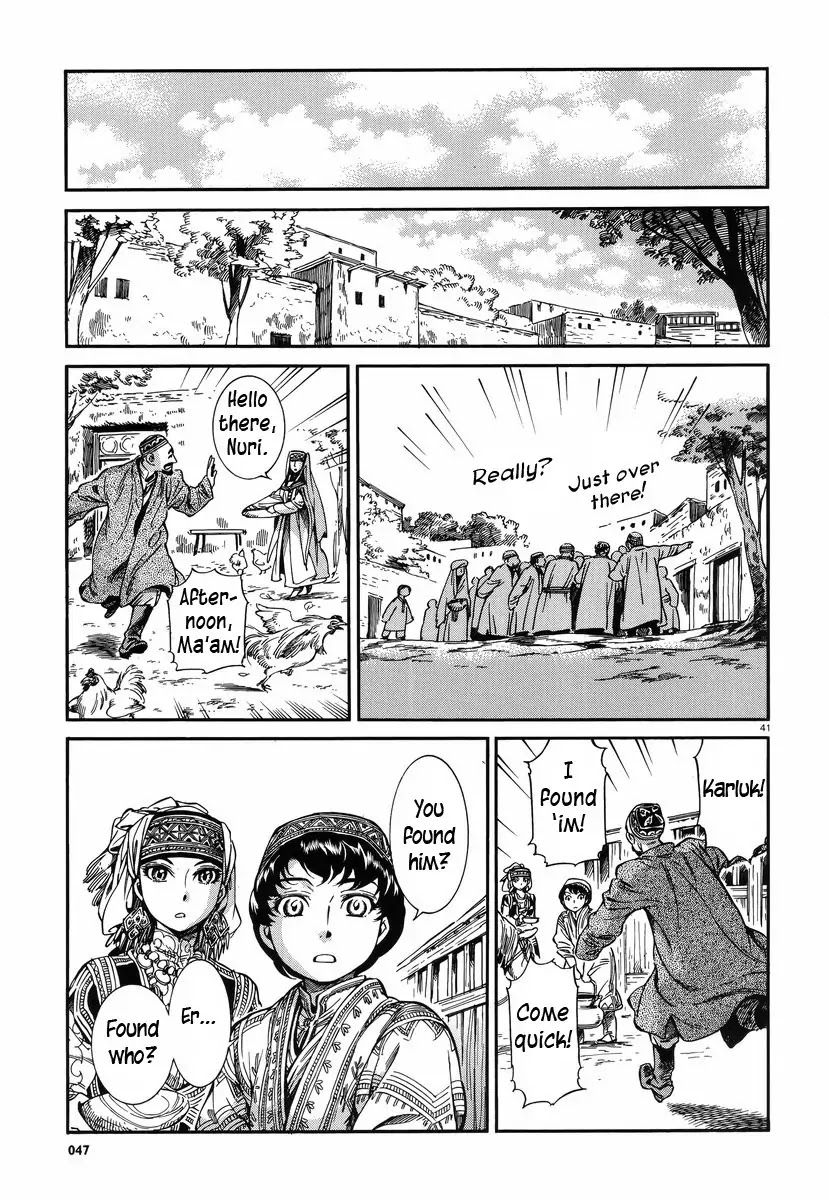 Otoyomegatari Chapter 27 page 40 - Chapter 27 : The Winged Hawk