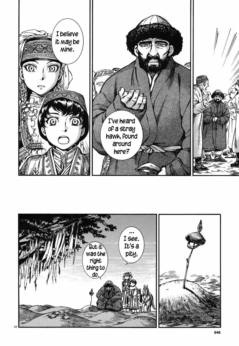 Otoyomegatari Chapter 27 page 41 - Chapter 27 : The Winged Hawk