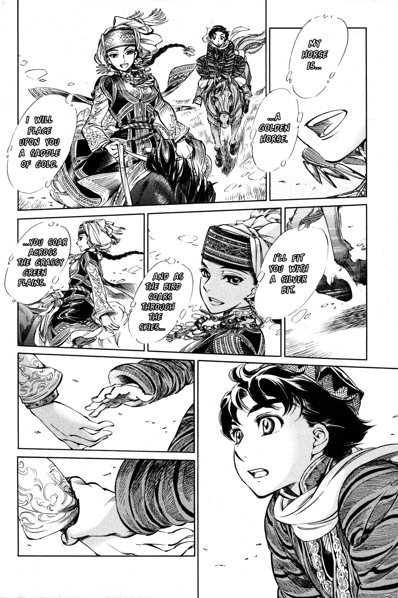 Otoyomegatari Chapter 3 page 10 - Chapter 3: Horseback