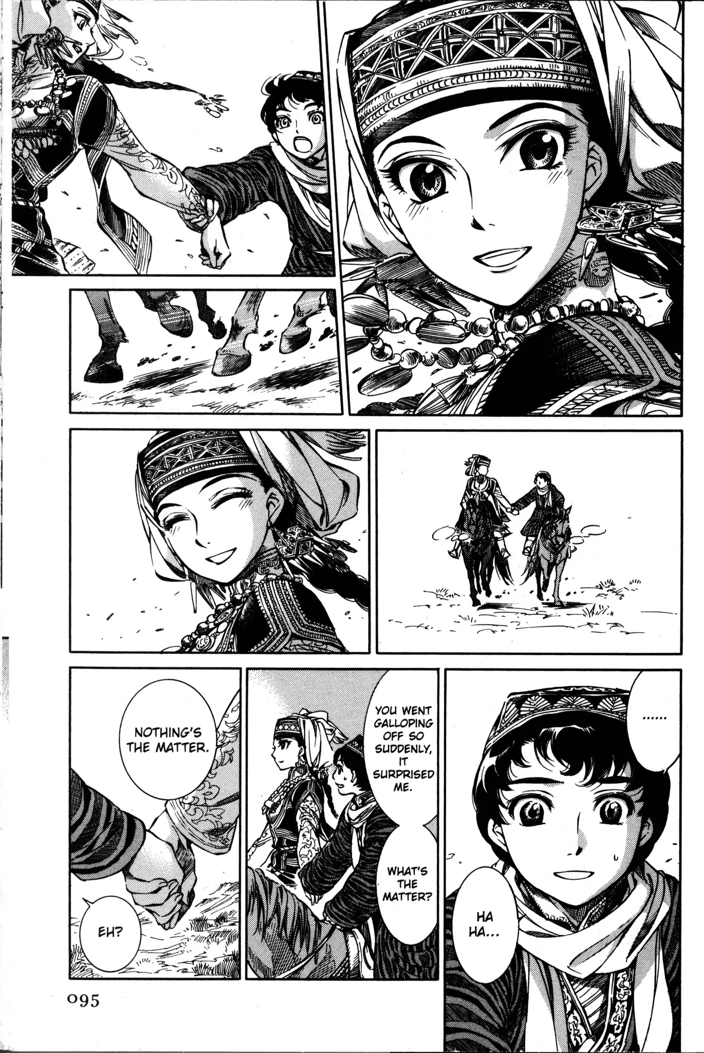 Otoyomegatari Chapter 3 page 11 - Chapter 3: Horseback