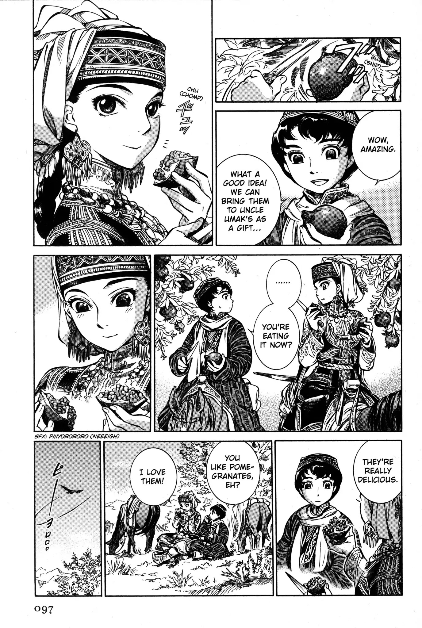 Otoyomegatari Chapter 3 page 13 - Chapter 3: Horseback