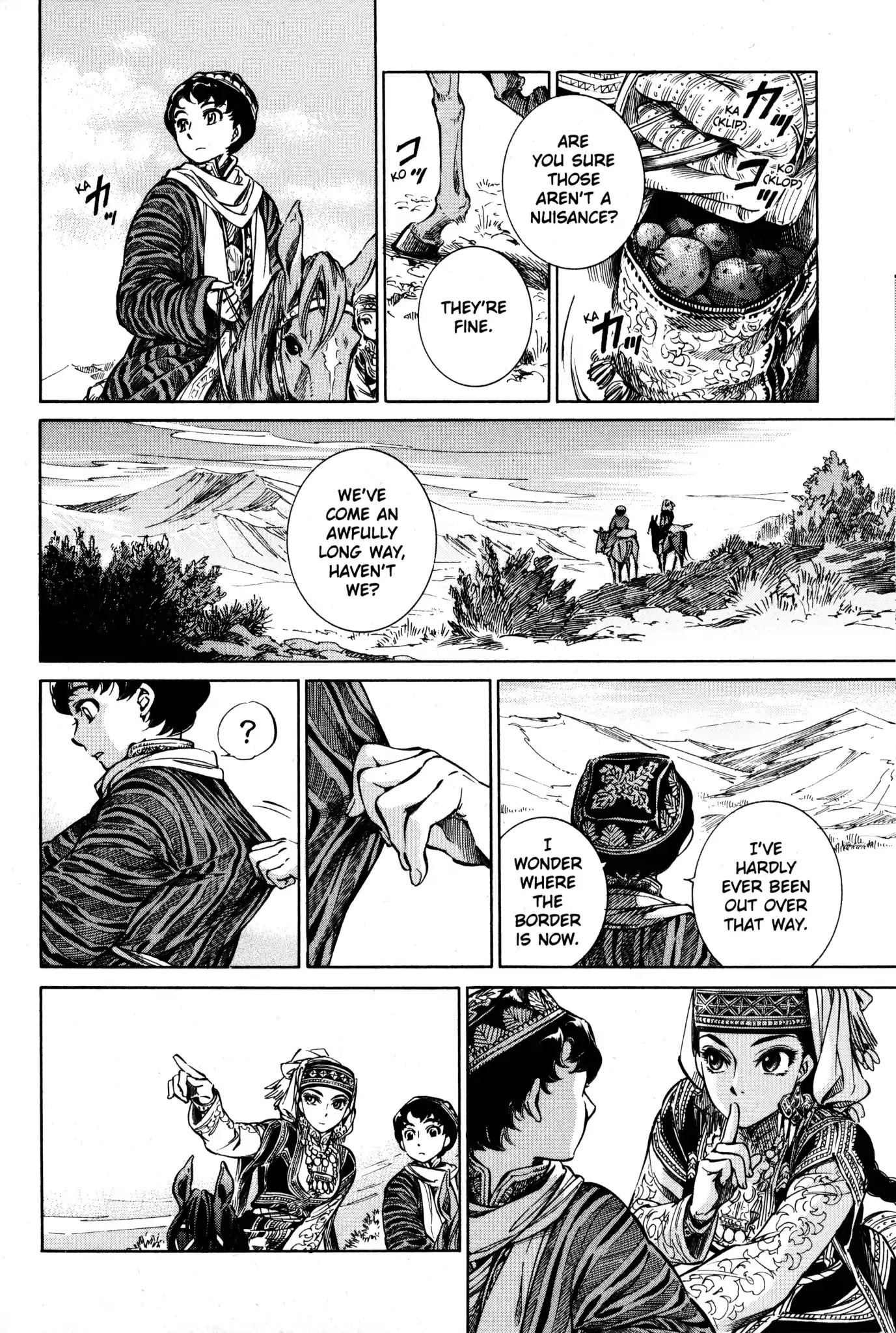 Otoyomegatari Chapter 3 page 14 - Chapter 3: Horseback