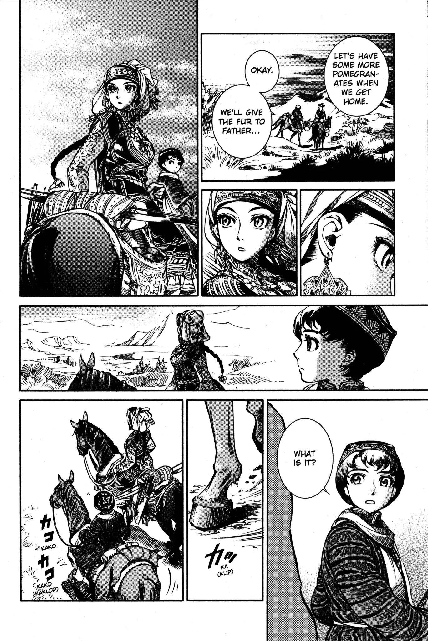 Otoyomegatari Chapter 3 page 22 - Chapter 3: Horseback