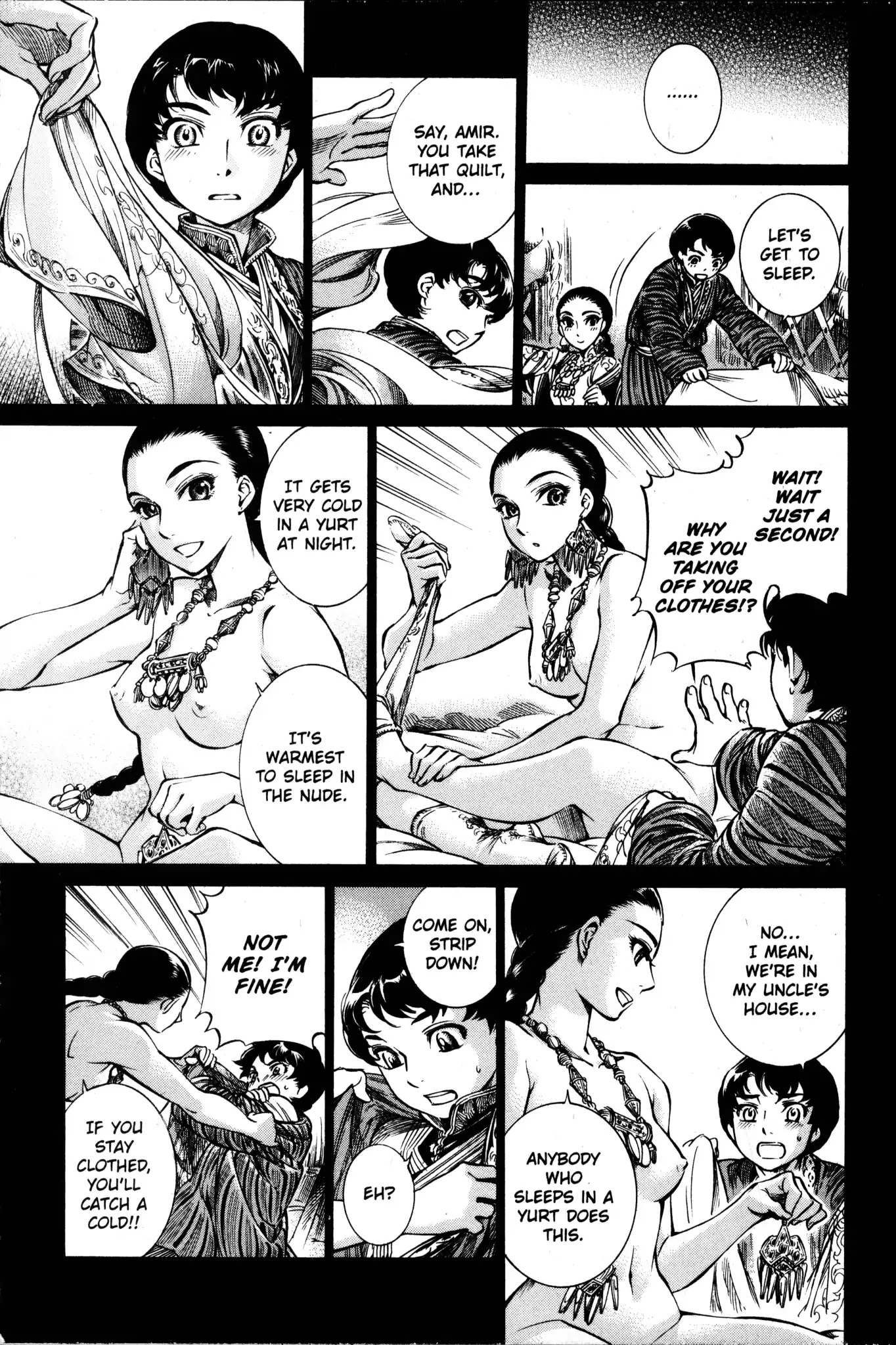 Otoyomegatari Chapter 3 page 35 - Chapter 3: Horseback