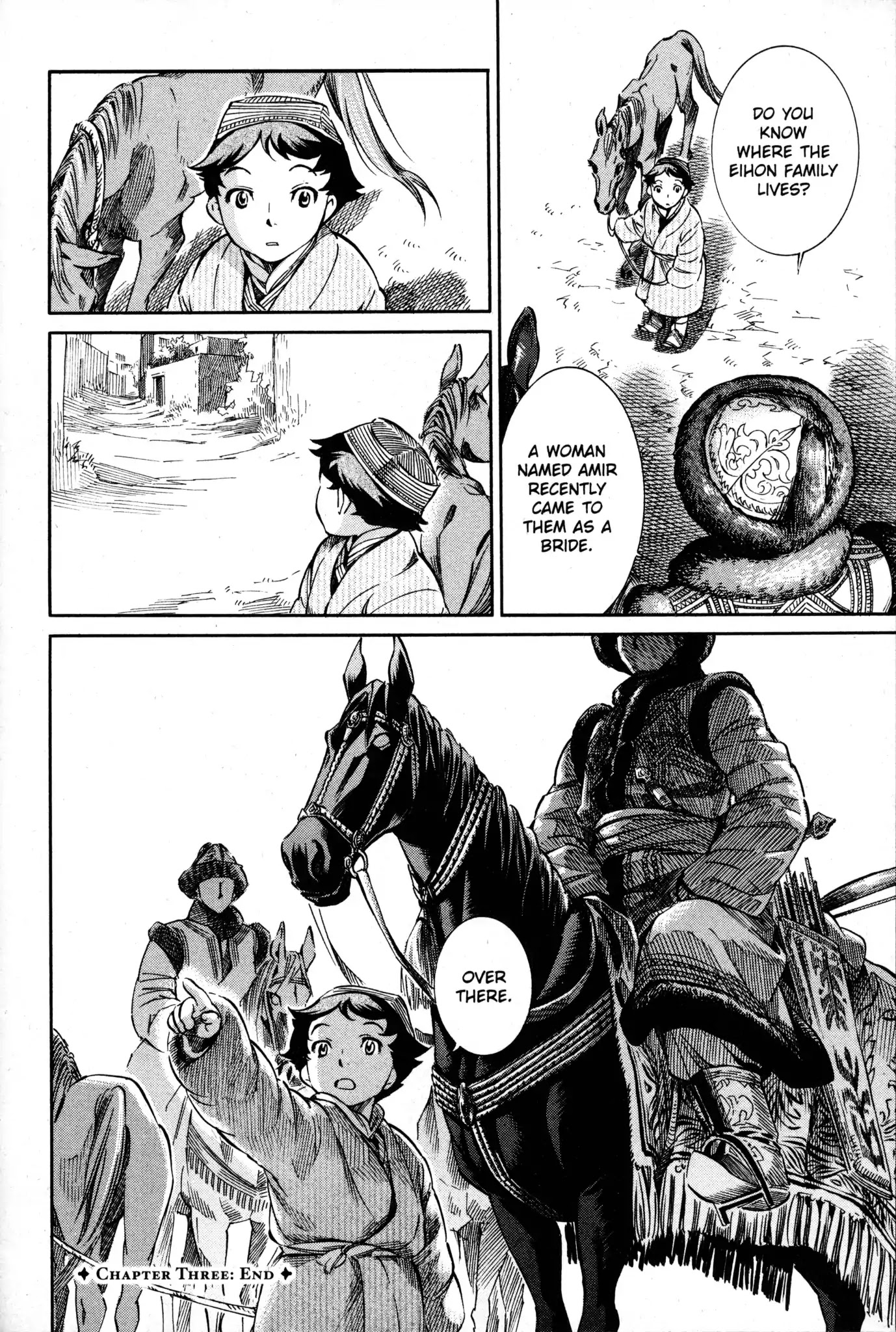 Otoyomegatari Chapter 3 page 38 - Chapter 3: Horseback