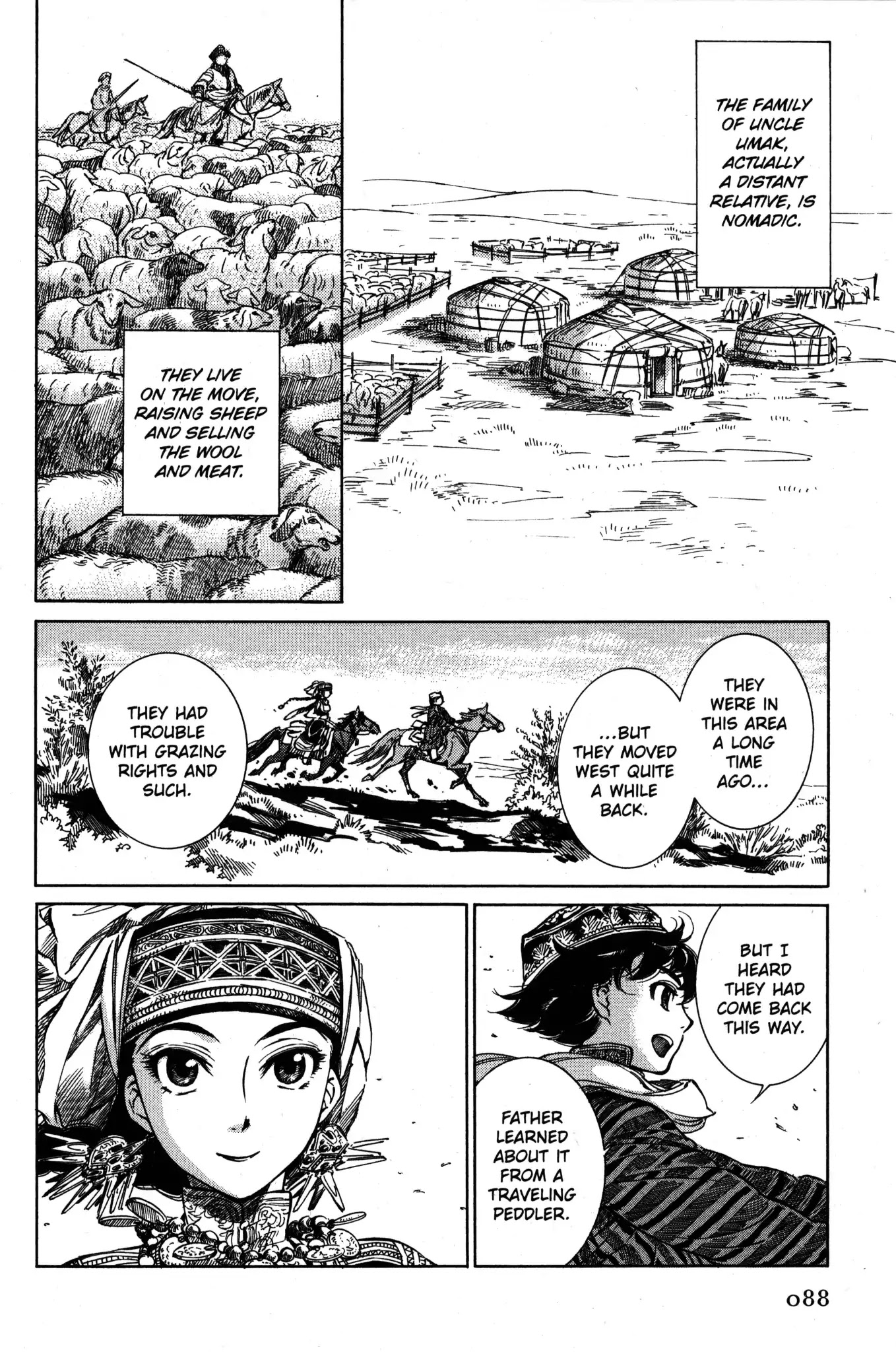 Otoyomegatari Chapter 3 page 4 - Chapter 3: Horseback
