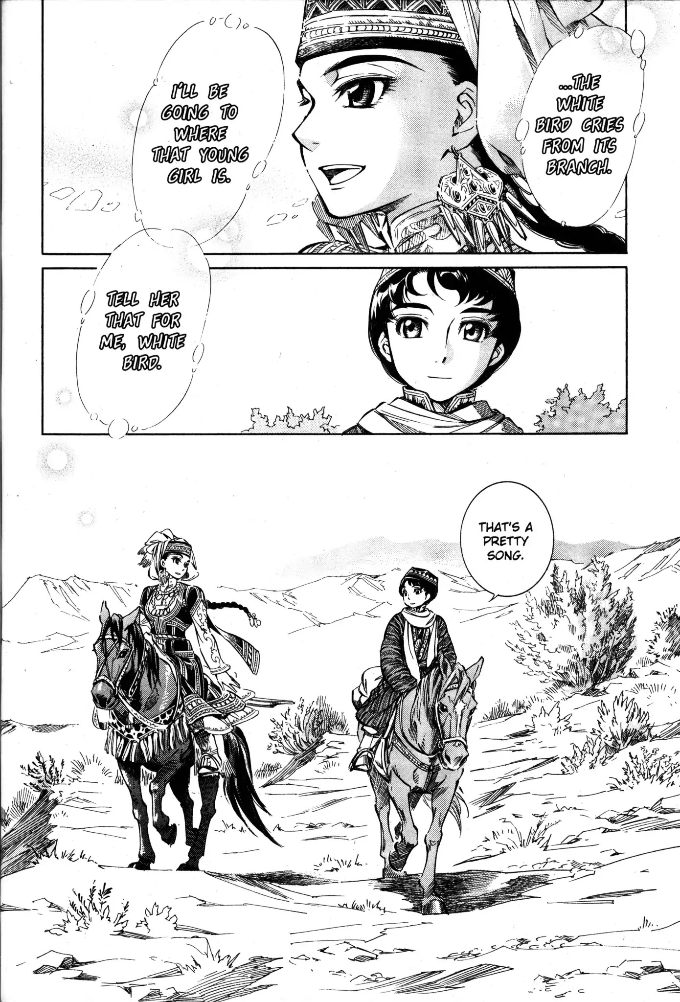 Otoyomegatari Chapter 3 page 8 - Chapter 3: Horseback
