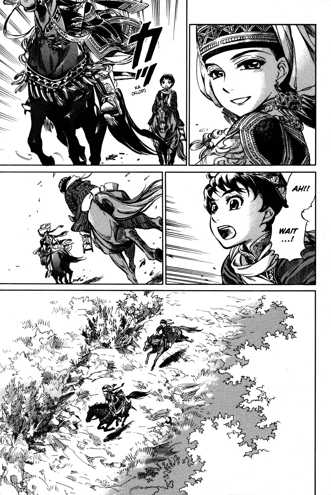 Otoyomegatari Chapter 3 page 9 - Chapter 3: Horseback