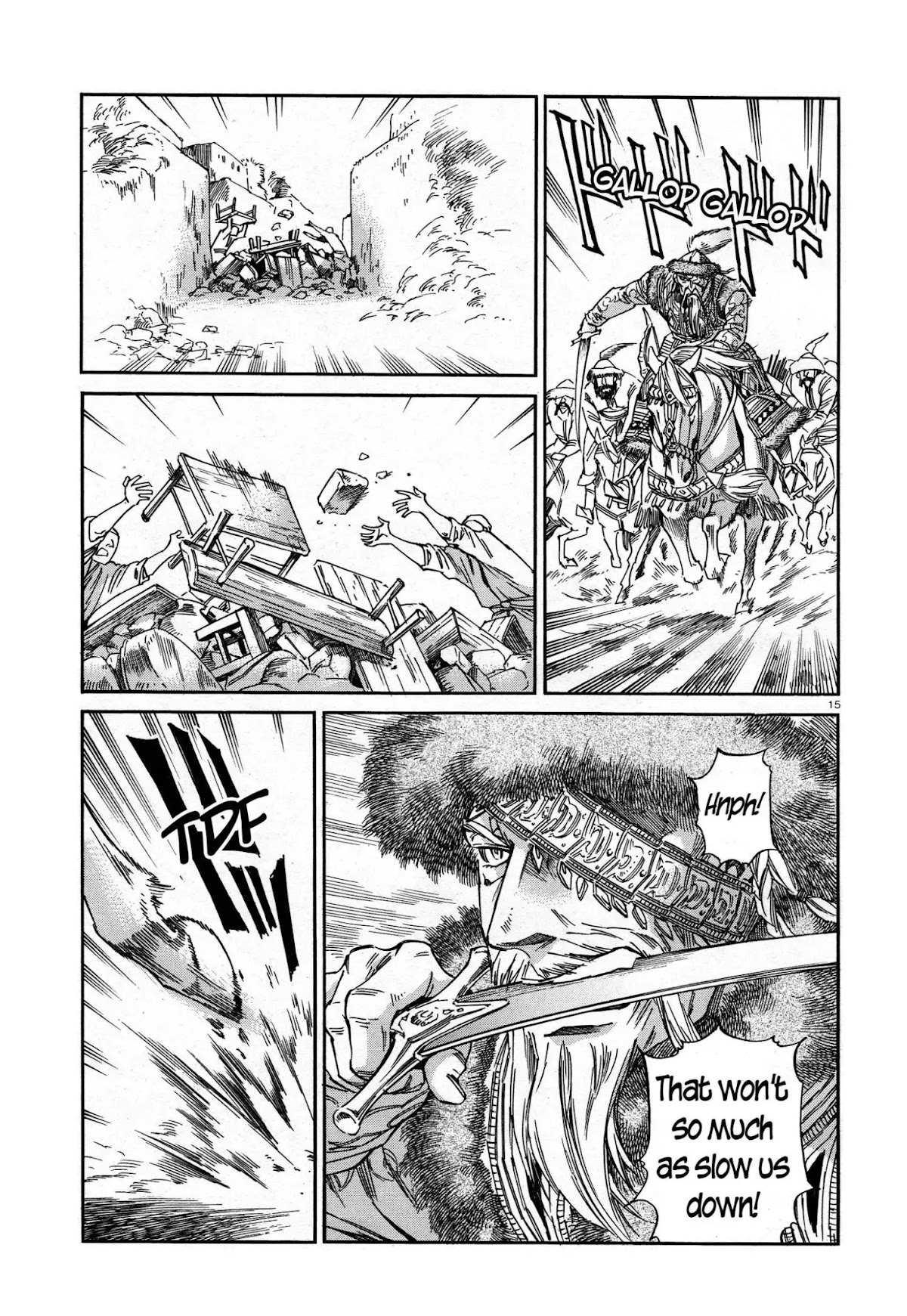 Otoyomegatari Chapter 32 page 14 - Chapter 32: The Riders Attack