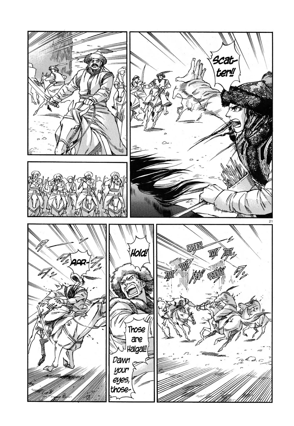 Otoyomegatari Chapter 32 page 20 - Chapter 32: The Riders Attack