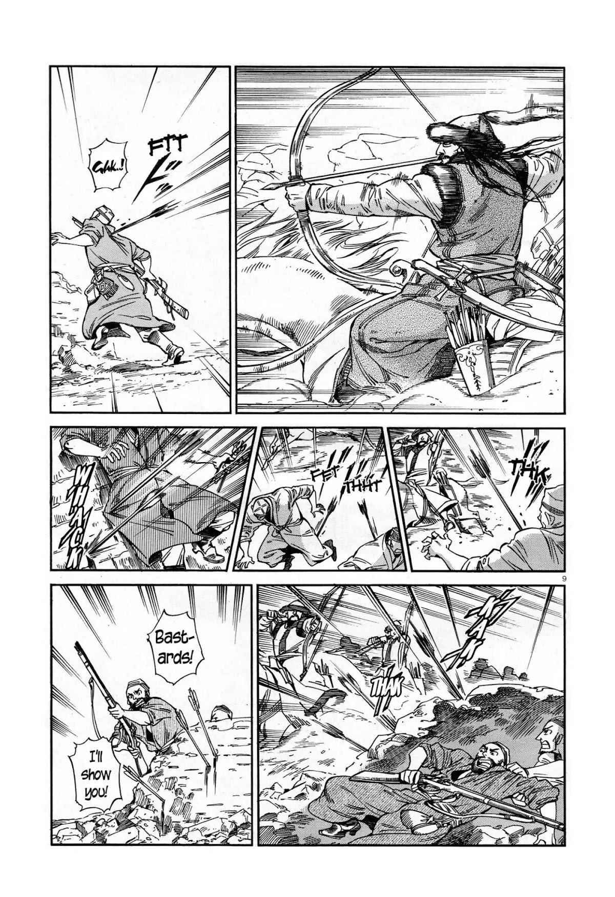 Otoyomegatari Chapter 32 page 8 - Chapter 32: The Riders Attack