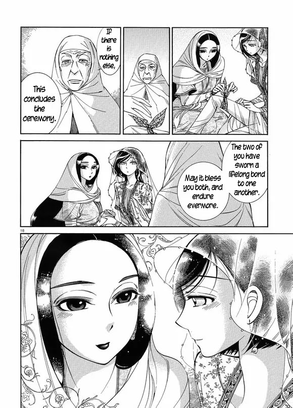 Otoyomegatari Chapter 41 page 18 - Chapter 41: The Ceremony