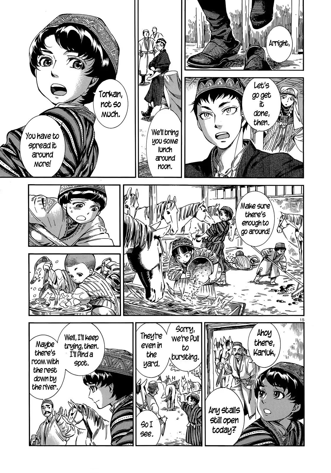 Otoyomegatari Chapter 45 page 14 - Chapter 45 : Pariya Sews