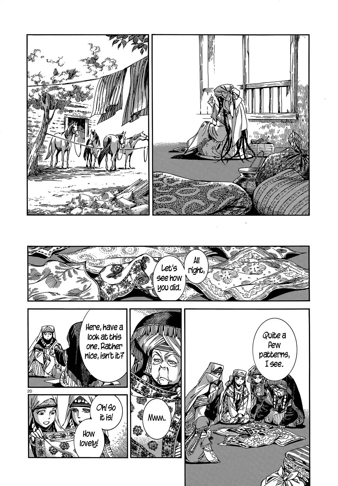 Otoyomegatari Chapter 45 page 19 - Chapter 45 : Pariya Sews