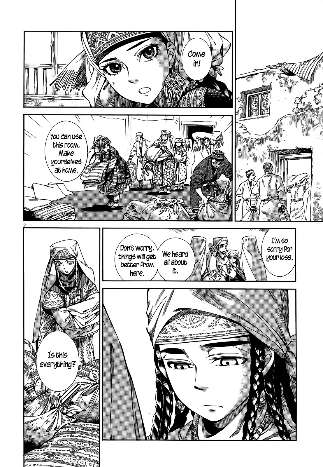 Otoyomegatari Chapter 45 page 2 - Chapter 45 : Pariya Sews