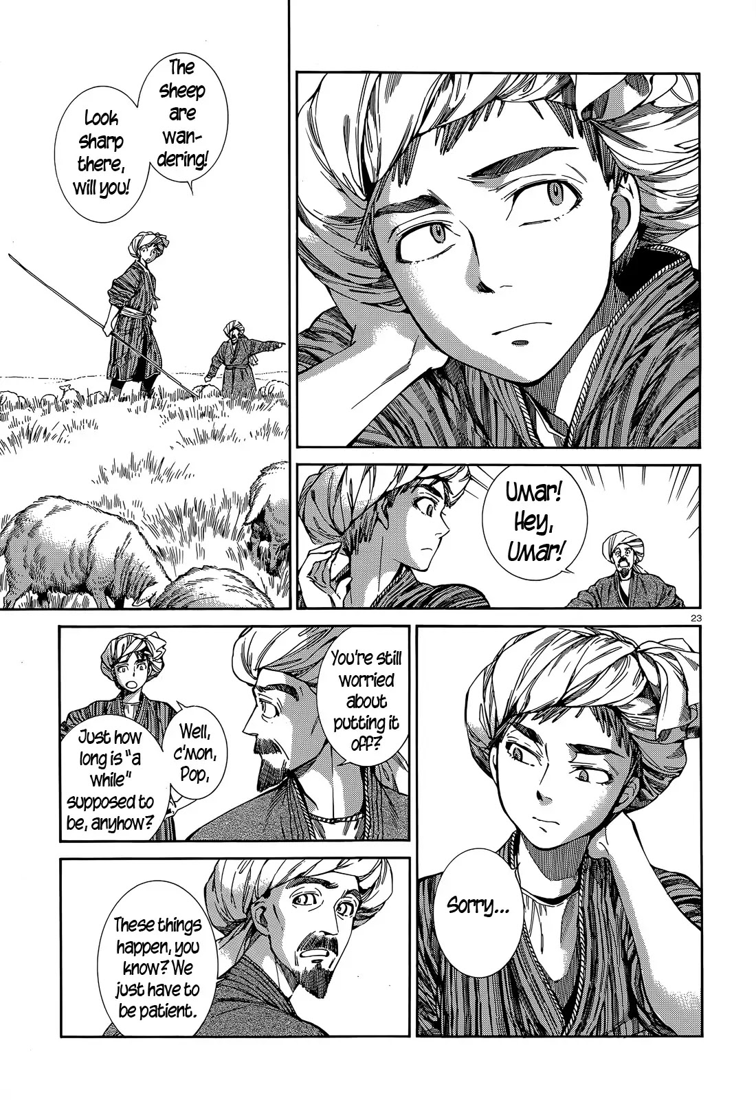Otoyomegatari Chapter 45 page 22 - Chapter 45 : Pariya Sews