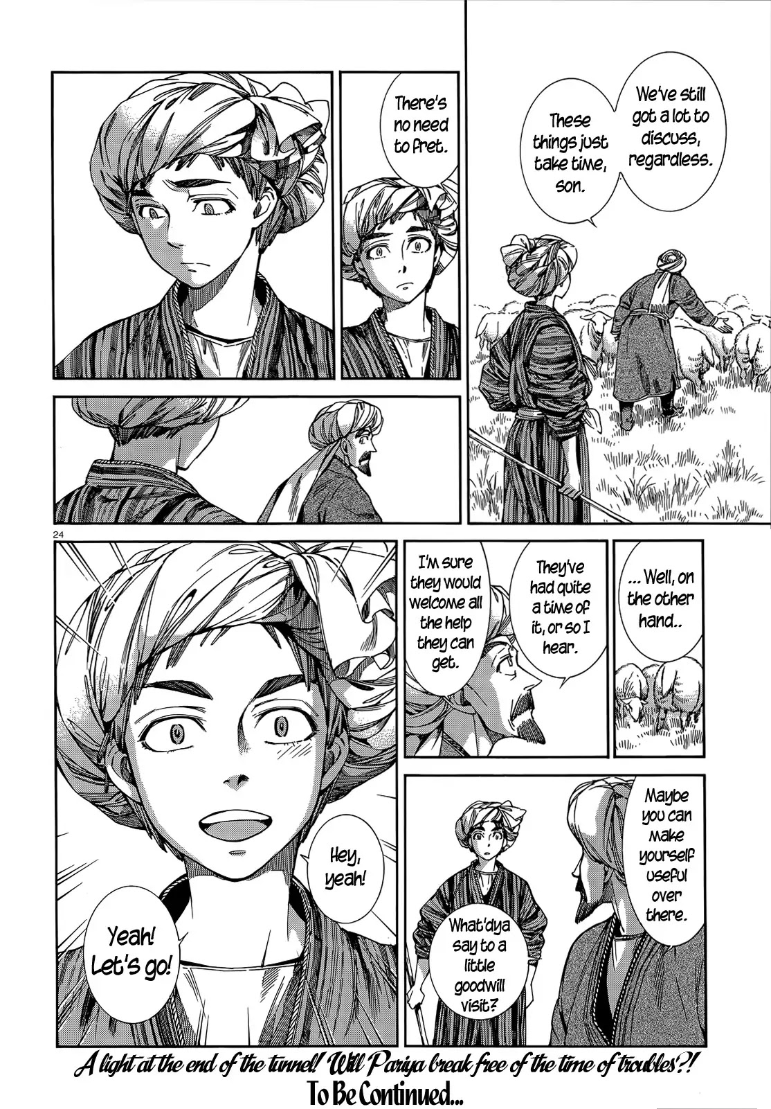 Otoyomegatari Chapter 45 page 23 - Chapter 45 : Pariya Sews
