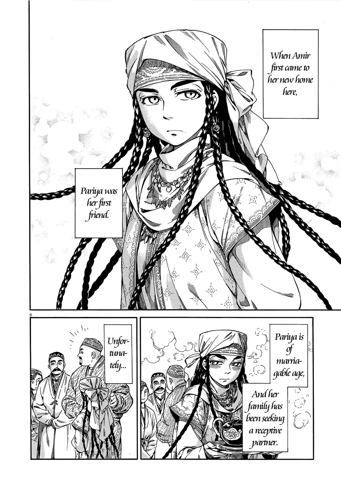 Otoyomegatari Chapter 45 page 5 - Chapter 45 : Pariya Sews