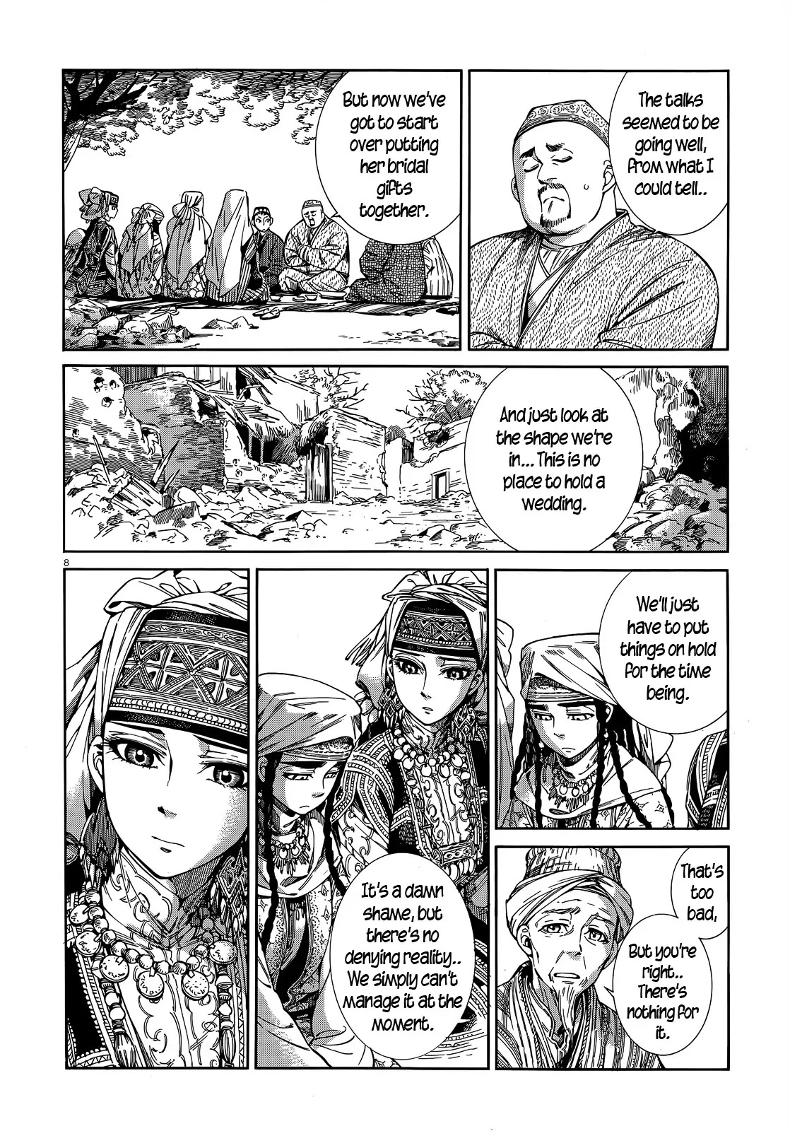 Otoyomegatari Chapter 45 page 7 - Chapter 45 : Pariya Sews