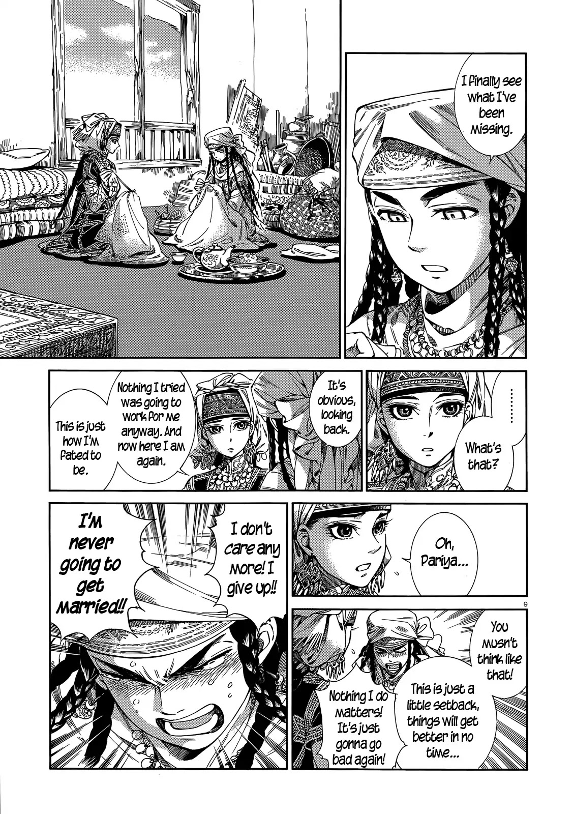 Otoyomegatari Chapter 45 page 8 - Chapter 45 : Pariya Sews