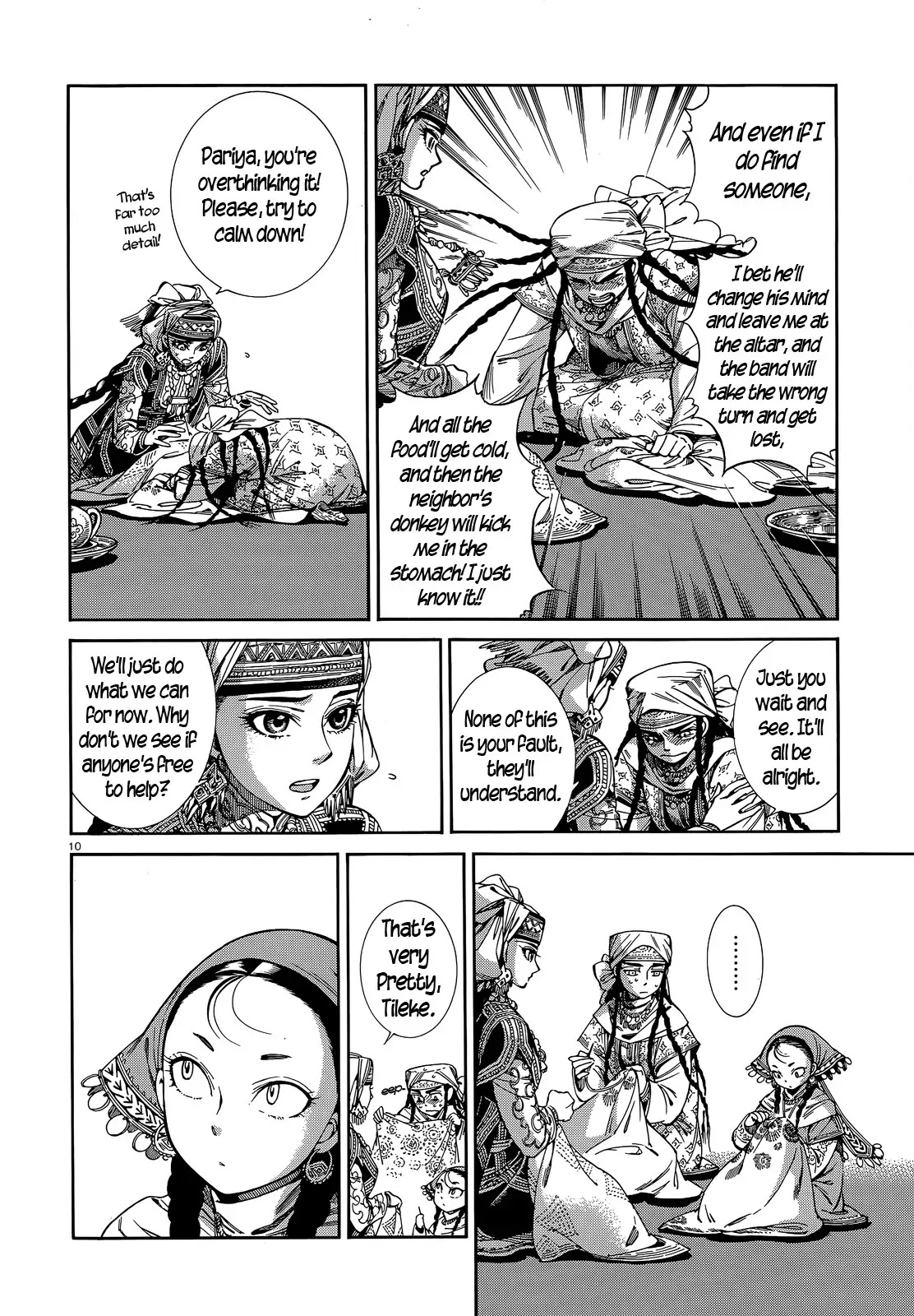 Otoyomegatari Chapter 45 page 9 - Chapter 45 : Pariya Sews