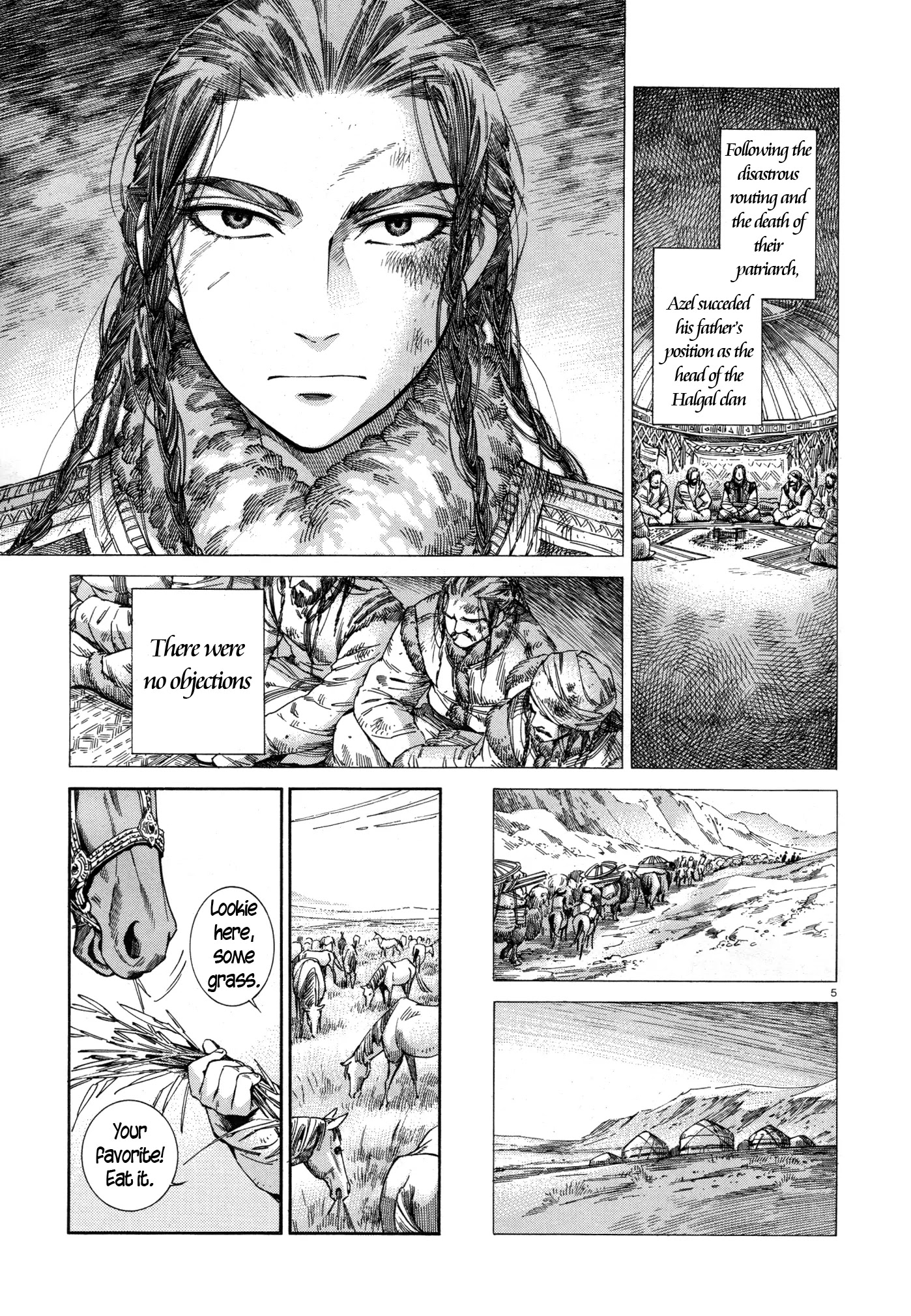 Otoyomegatari Chapter 46 page 5 - Chapter 46: To The North