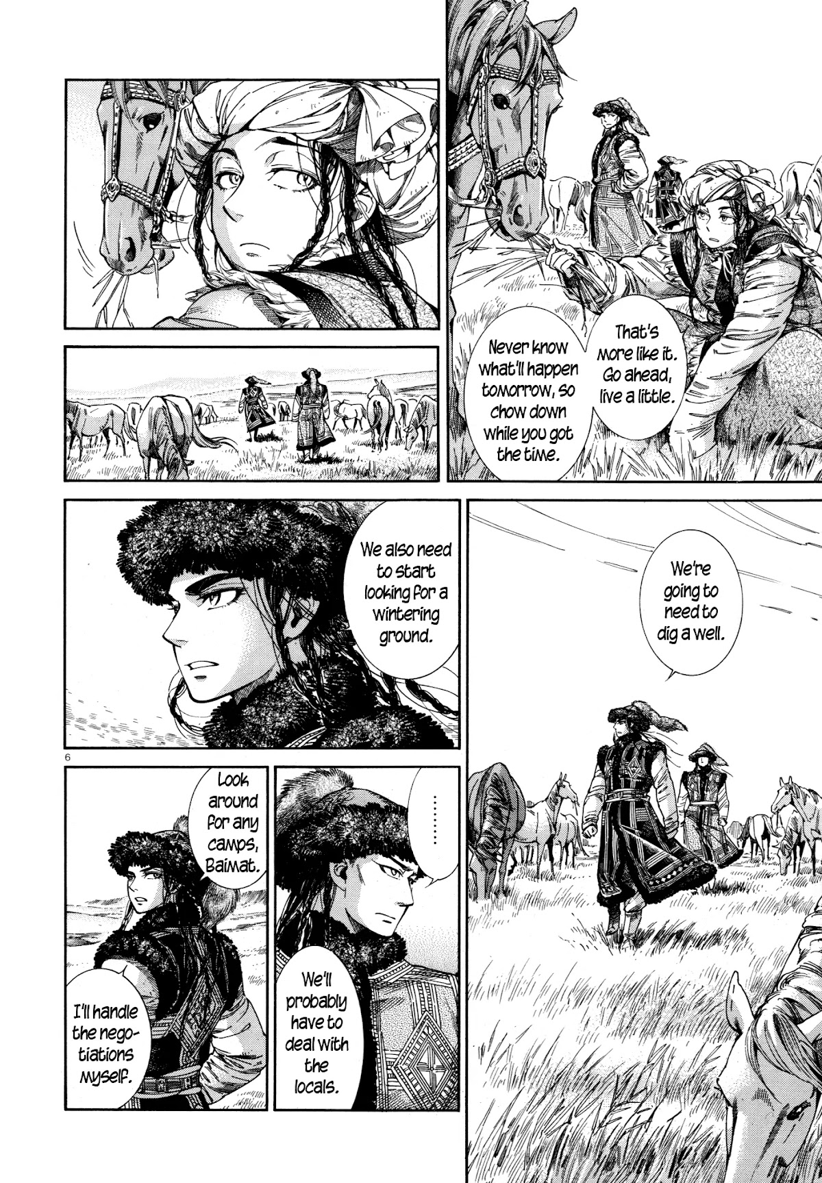 Otoyomegatari Chapter 46 page 6 - Chapter 46: To The North
