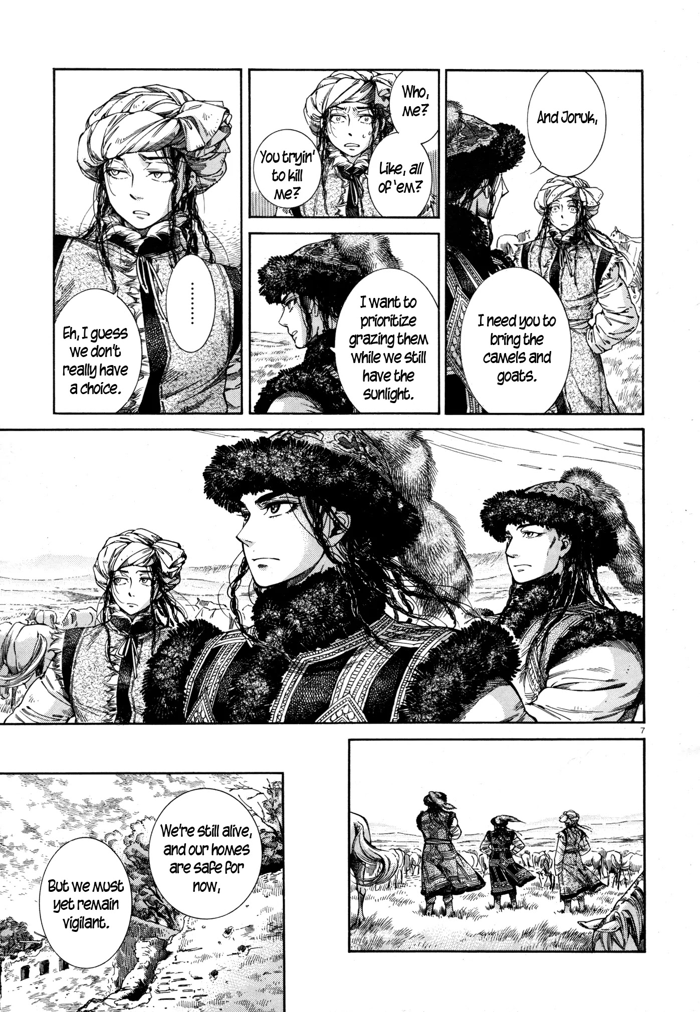 Otoyomegatari Chapter 46 page 7 - Chapter 46: To The North