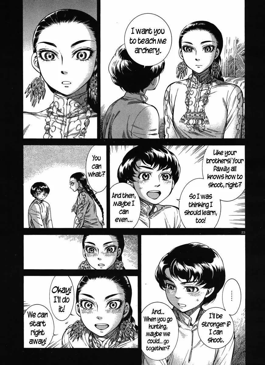 Otoyomegatari Chapter 49 page 22 - Chapter 49: Duo Derby