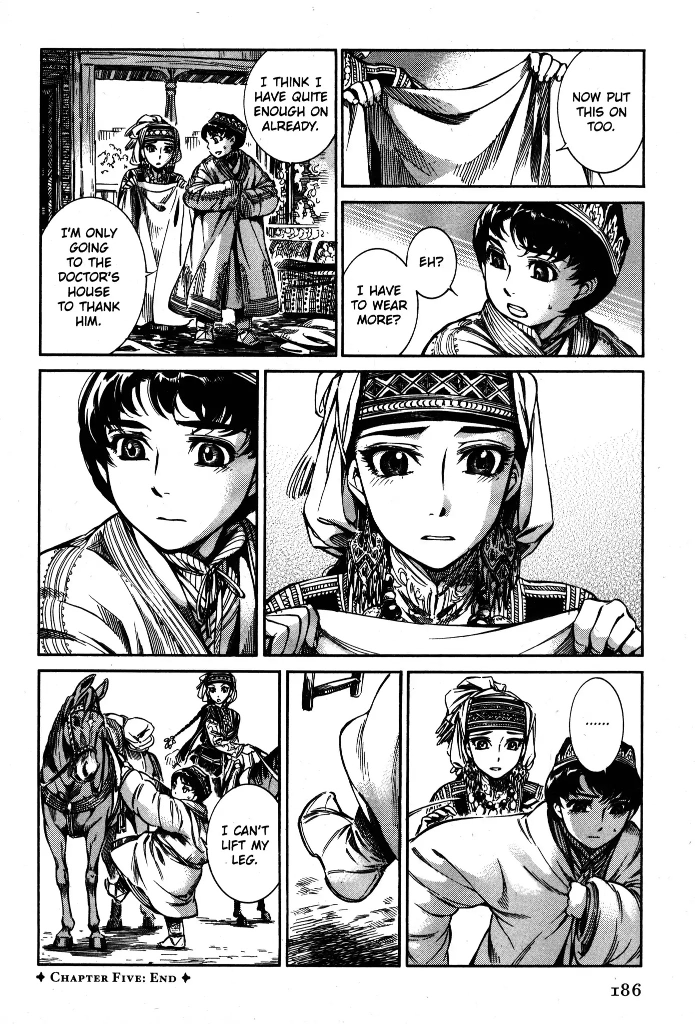 Otoyomegatari Chapter 5 page 33 - Chapter 5: The Cold