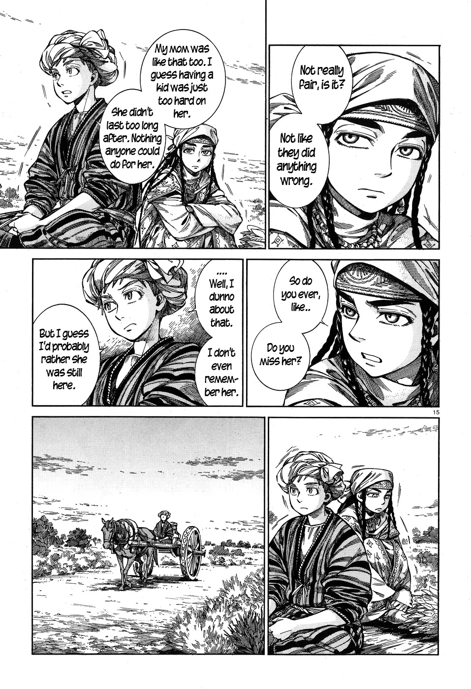 Otoyomegatari Chapter 57 page 14 - Chapter 57: The Long Road Home