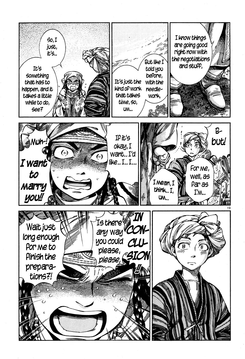Otoyomegatari Chapter 57 page 18 - Chapter 57: The Long Road Home