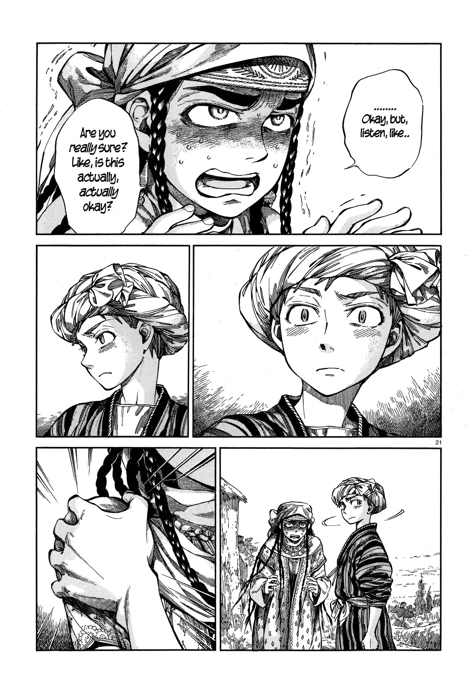 Otoyomegatari Chapter 57 page 20 - Chapter 57: The Long Road Home