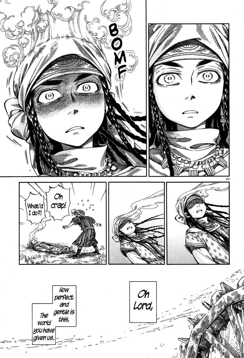 Otoyomegatari Chapter 57 page 22 - Chapter 57: The Long Road Home