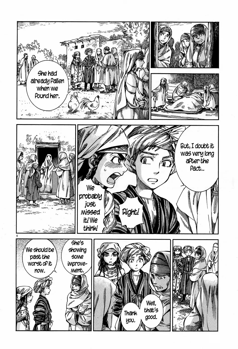 Otoyomegatari Chapter 57 page 4 - Chapter 57: The Long Road Home